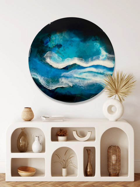 Ocean resin art for your home